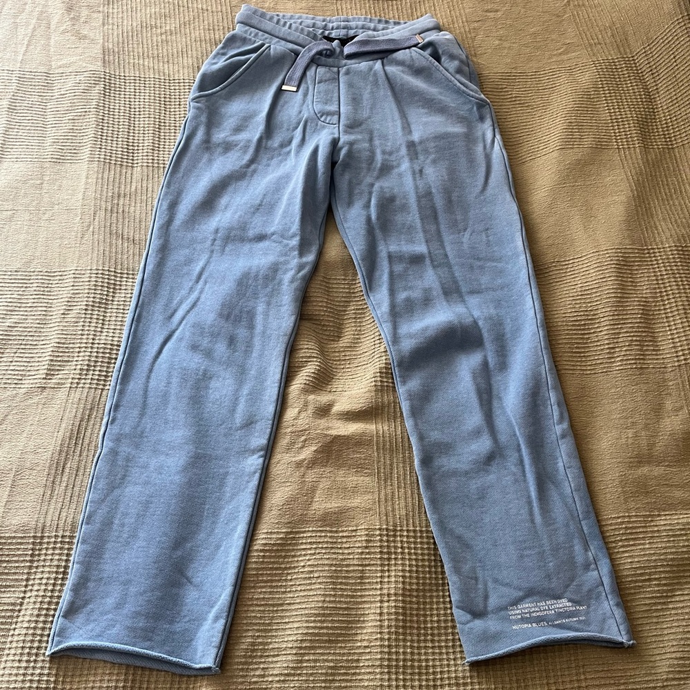All Saints Light Blue Fleece Pants